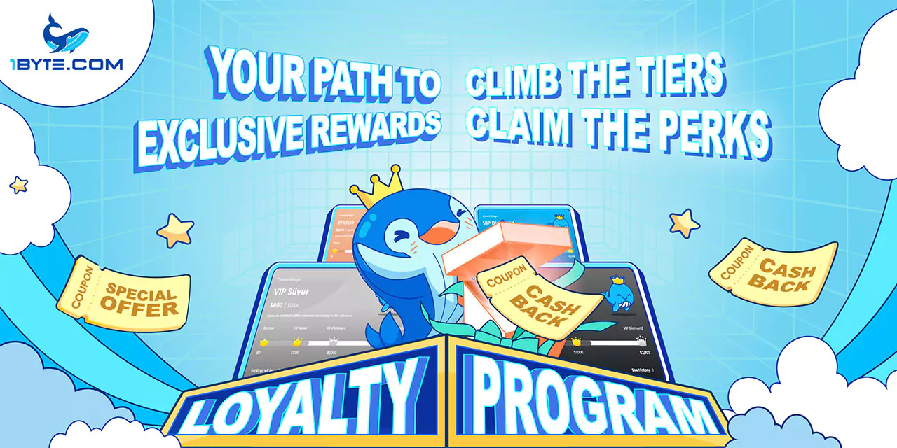 Introducing 1Byte's Loyalty Program: Climb the Tiers, Claim the Perks