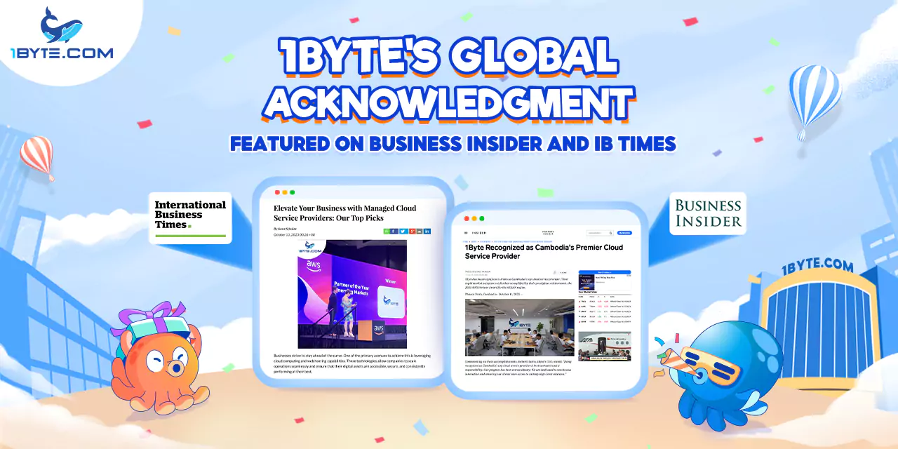 1Byte's Global Acknowledgment: Featured on Business Insider and IB Times